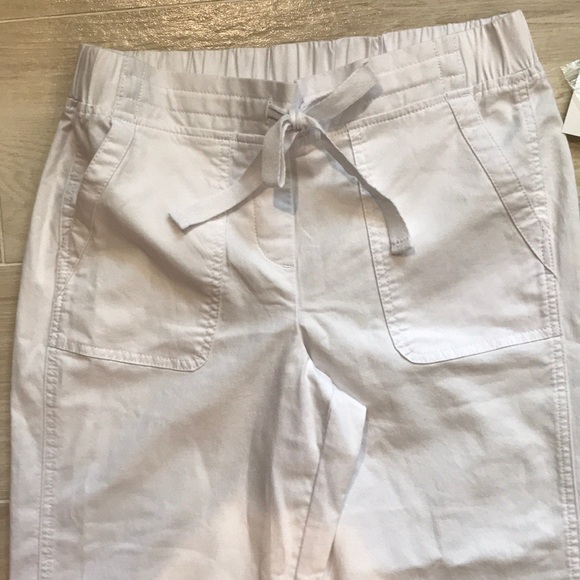 Talbots Drawstring Cuffed Pants - Picture 5 of 8